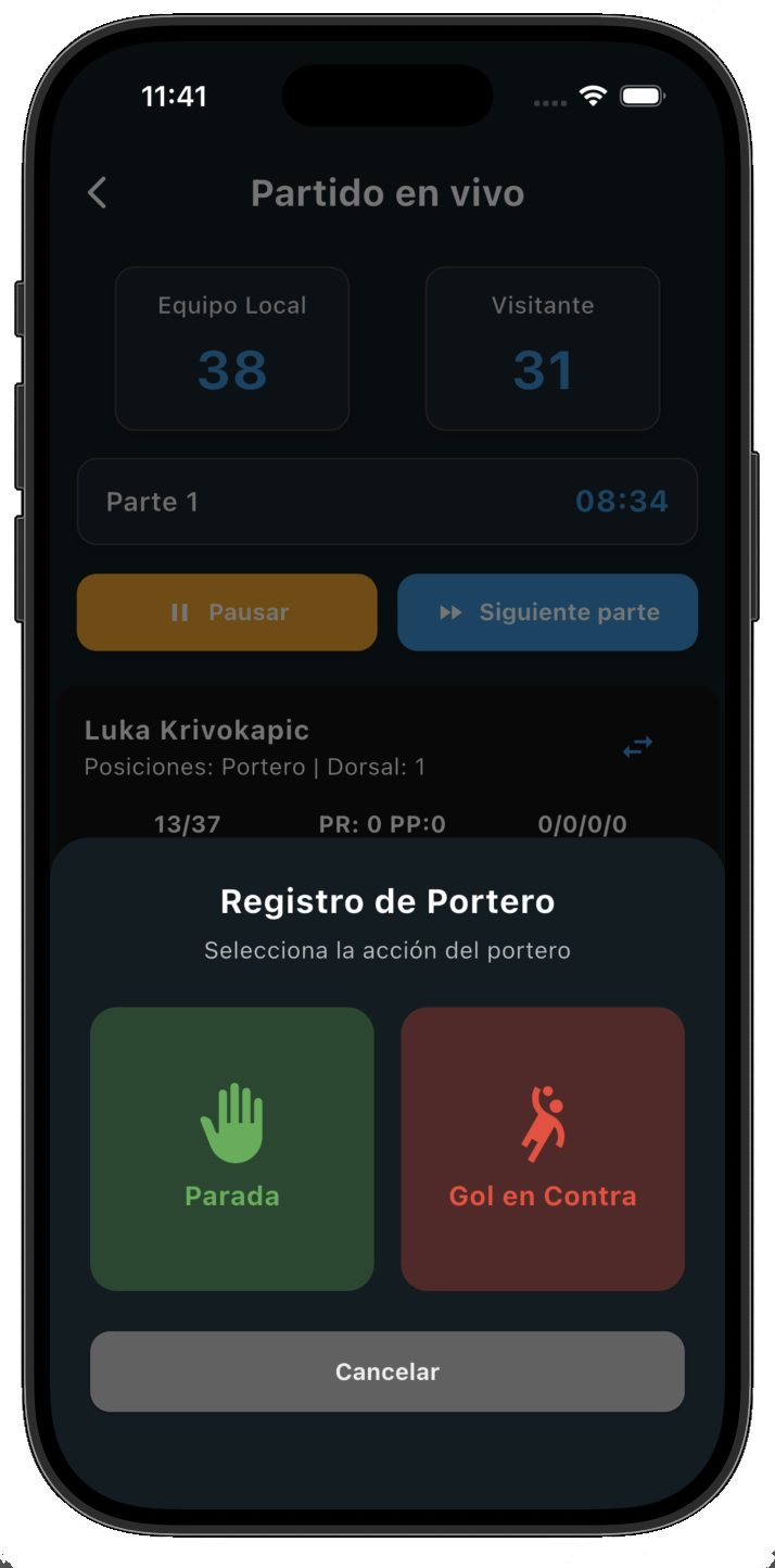 Add stats in real time